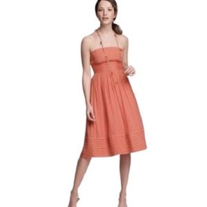 J. Crew Juliet Silk Chiffon Bright Pink Dress